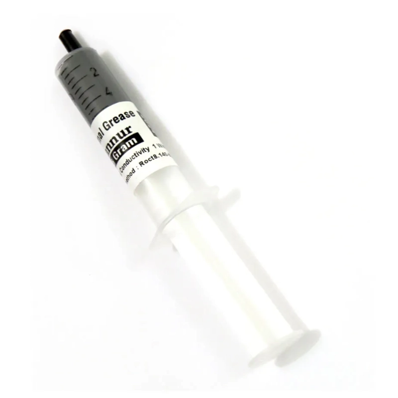 خمیر سیلیکون سرنگی نقره ای Kannur کانور مدل KH-110 16 g